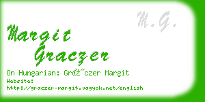 margit graczer business card